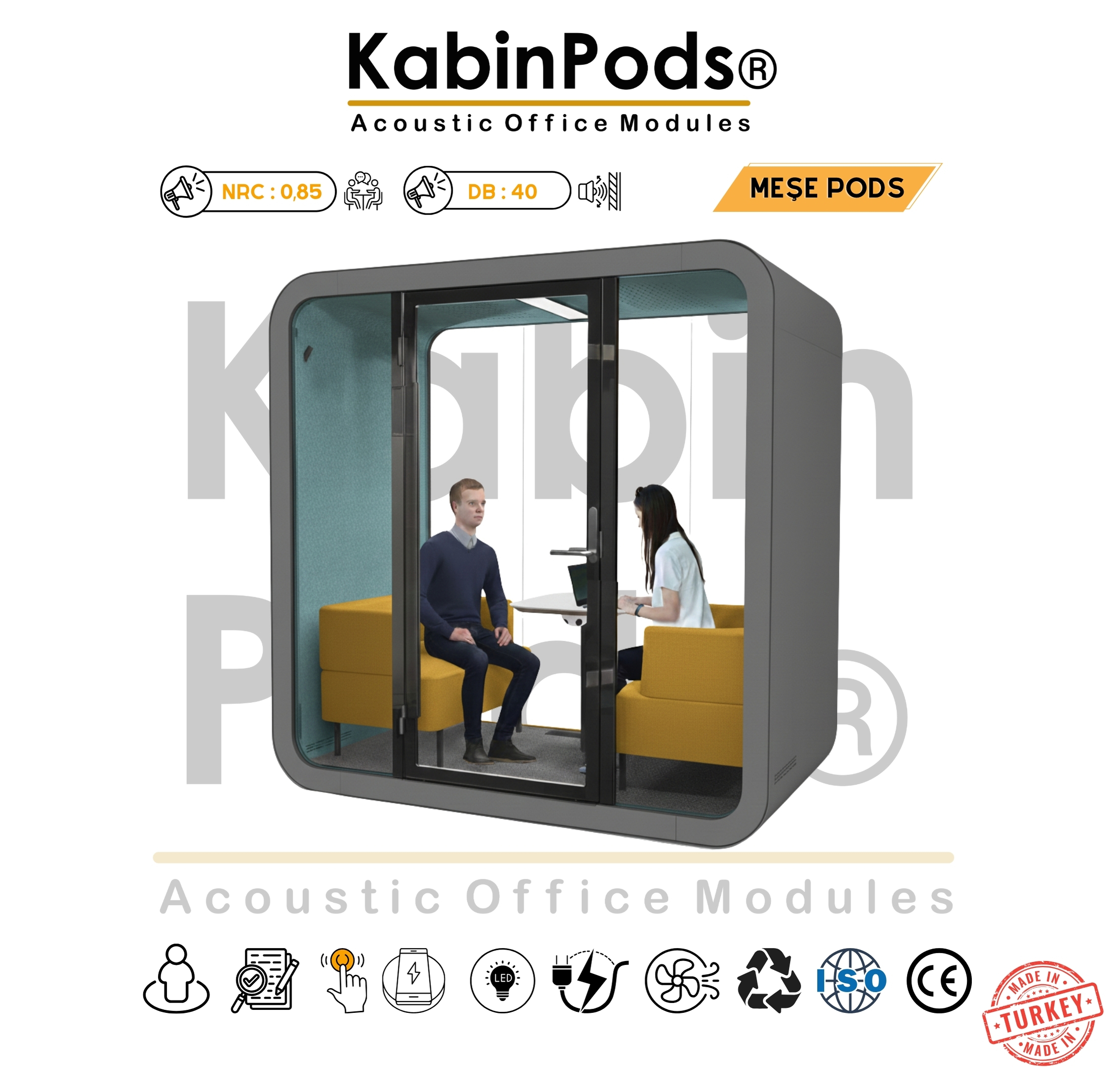 Ofis kabini modern ofis çözümü